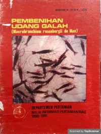 Pembenihan udang galah