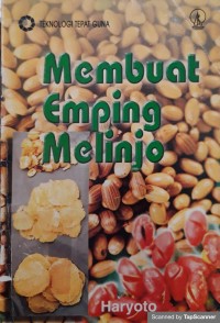 Membuat emping melinjo