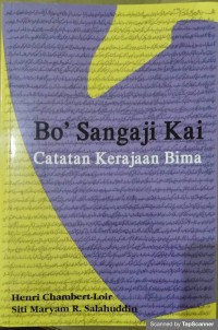 Bo' sangaji kai catatan kerajaan bima