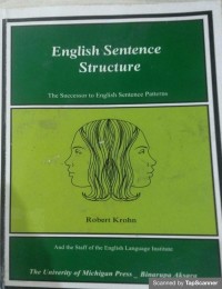 English sentence structure