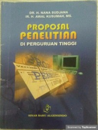 Proposal penelitian di perguruan tinggi