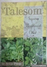 Talesom: sayuran berkhasiat obat