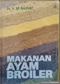 Makanan ayam broiler