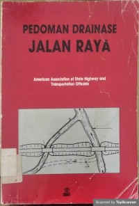 Pedoman Drainase Jalan Raya