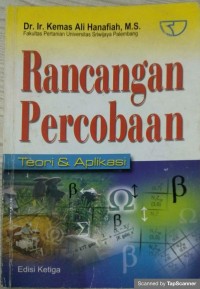 Rancangan percobaan: teori dan aplikasi