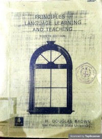 Principles of language learning and teaching