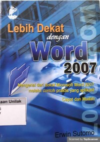 Lebih dekat dengan word 2007