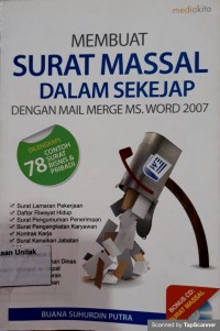 Membuat Surat Massal Dalam Sekejap Dengan Mail Merge Ms. Word 2007