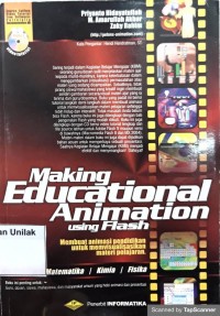 Making educational animation using flash