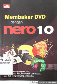 Membakar dvd dengan nero 10