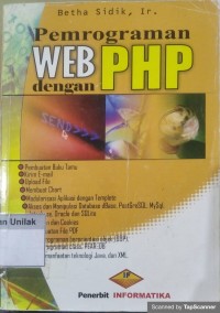 PEMROGRAMAN WEB DENGAN PHP