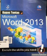 Kupas tuntas microsoft word 2013