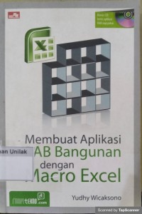 Membuat aplikasi rab bangunan dengan macro excel