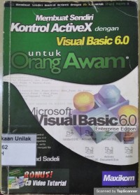 Membuat sendiri kontrol activex dengan visual basic 6.0 untuk orang awam