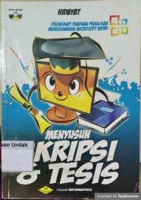 Menyusun skripsi & tesis