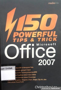 150 powerful tips & trick microsoft office 2007