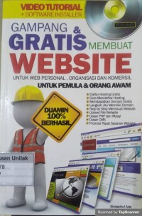 Gampang & gratis membuat website