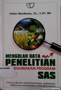 mengolah Data Penelitian Menggunakan Program SAS