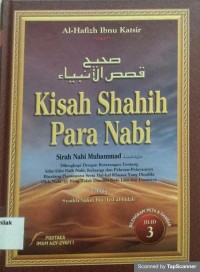 Kisah shahih para nabi jilid 3