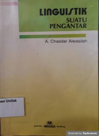 Linguistik Suatu Pengantar