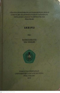 Strategi Pengembangan Usaha Bawang Merah Goreng Ibu Imah di Kelurahan Tangkerang Tengah Kecamatan Marpoyan Damai Pekanbaru