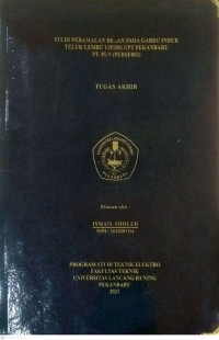 STUDI PERAMALAN BESAN PADA GARDU INDUK TELUK LEMBU UIP3BS UPT PEKANBARU PT. PLN (PERSERO)