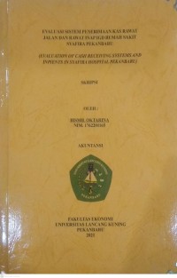 EVALUASI SISTEM PENERIMAAN KAS RAWAT JALAN DAN RAWAT INAP IGD RUMAH SAKIT SYAFIRA PEKANBARU