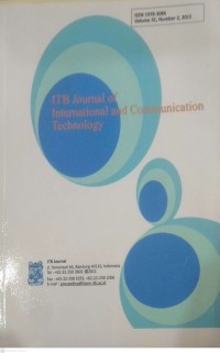 ITB Journal of International and Communication Technology