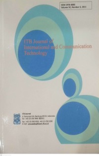 ITB Journal of International and Communication Technology