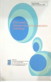 ITB Journal of International and Communication Technology