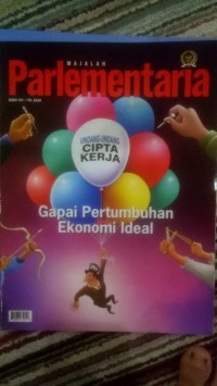 Majalah parlementaria: undang -undang cipta kerja