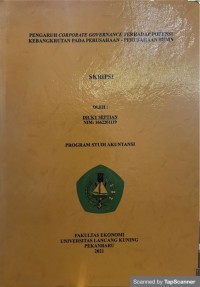 PENGARUH CORPORATE GOVERNANCE TERHADAP POTENSI KEBANGKRUTAN PADA PERUSAHAAN- PERISAHAAN BUMN