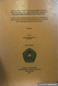 Analisis laporan arus kas sebagai alat ukur kinerja keuangan pada PT. Asuransi Bintang TBK di Bursa Efek Indonesia