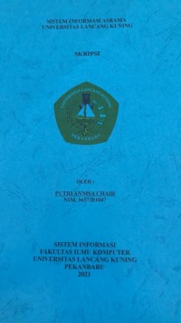 Sistem Informasi Asrama Universitas Lancang Kuning