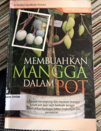 Membuahkan mangga dalam pot