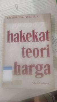 hakekat teori harga