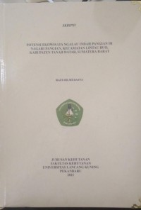 POTENSI EKO WISATA NGALAU INDAH PANGIAN DI NAGARI PANGIAN, KECAMATAN LINTAU BUO, KABUPATEN TANAH DATAR, SUMATERA BARAT