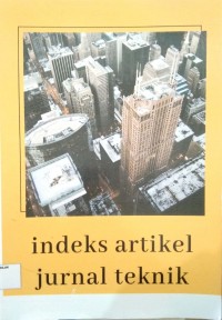 Indkeks Artikel Jurnal Teknik