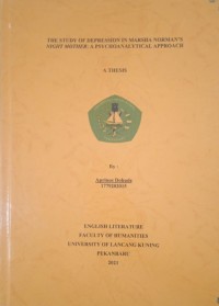 The study of depression in marsha Norman's Night Mother : A Pschoanalytical Approach