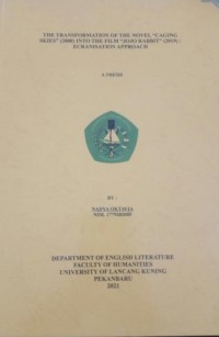The transformation of the novel caging skies (2008) into the film jojo rabbit (2019)  ecranisation aproach