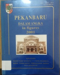 Pekanbaru dalam angka : in figure 2001