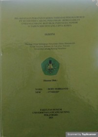 Pelaksanaan perjanjian kerja terhadap pekerja/buruh pt sucofindo cabang pekanbaru berdasarkan undang-undang republik indonesia nomor 11 tahun 2020 tentang cipta kerja