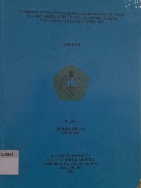 Penerapan data mining association rule menggunakan algoritma fp-growth dan algoritma apriori untuk pola penjualan skincare