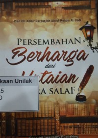 Persembahan berharga dari untaian para salaf