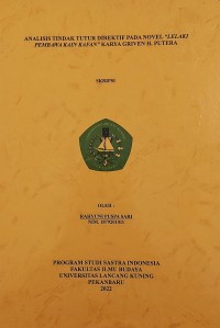 Analisis tindak tutur direktif pada novel 