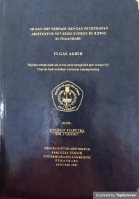 SD dan SMP terpadu dengan pendekatan arsitektur net-zero energy building di Pekanbaru