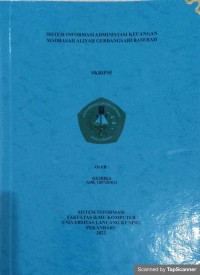 Sistem informasi administrasi keuangan madrasah Aliyah Gerbangsari Baserah