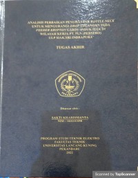 Analisis perbaikan penghantar bottle neck untuk mengurangi drop tegangan pada feeder crypton gardu induk Siak Di wilayah kerja pt. PLN (persero) ULP Siak sri Indrapura