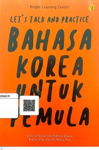 Let's talk and practice bahasa korea untuk pemula