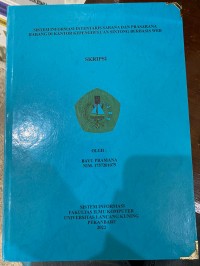 Sistem informasi inventaris sarana dan prasarana barang di Kantor kepenghuluan Sintong berbasis Web